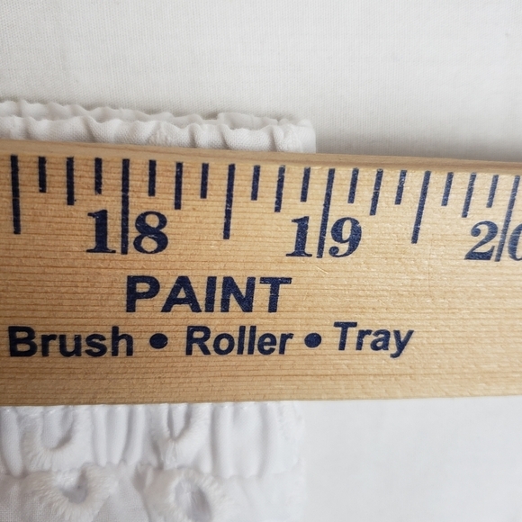 NWT Time And Tru White Eyelet Maxi Skirt with Pockets Sz 16-18 - Picture 8 of 8